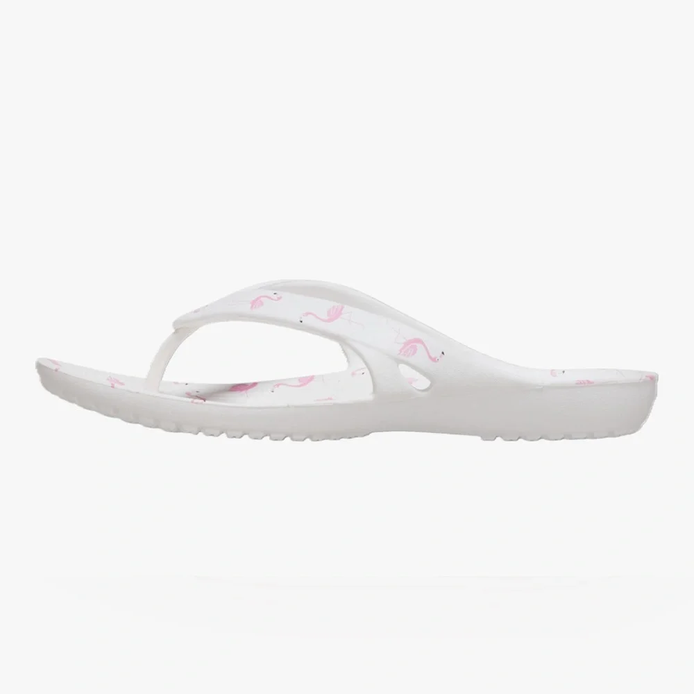 Crocs Kadee II Flamingo Print Flip Flop W 211700-100 Women’s Size 7 - Picture 4 of 8